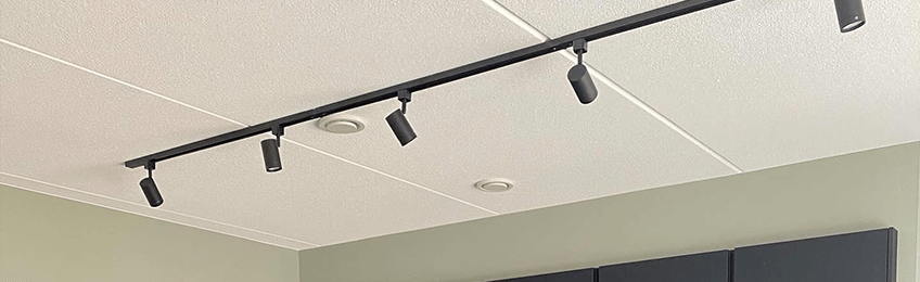 Railverlichting woonkamer