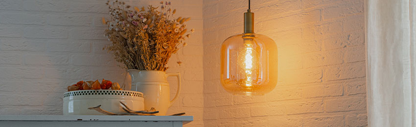 Oranje lampen