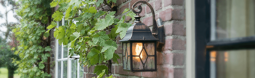 Vierkante buitenlampen