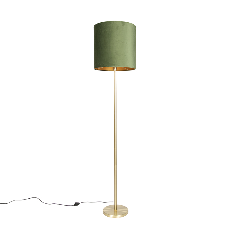Green standing lamp deals