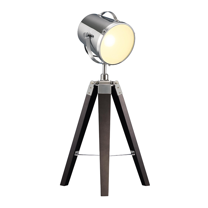 Tripod spotlight shop table lamp